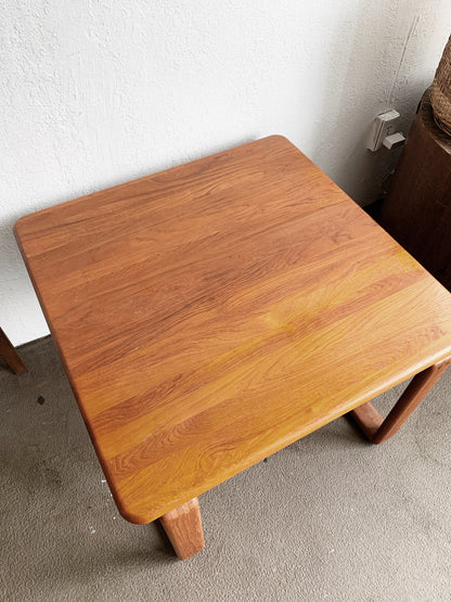 Mid Century Modular Wood Table