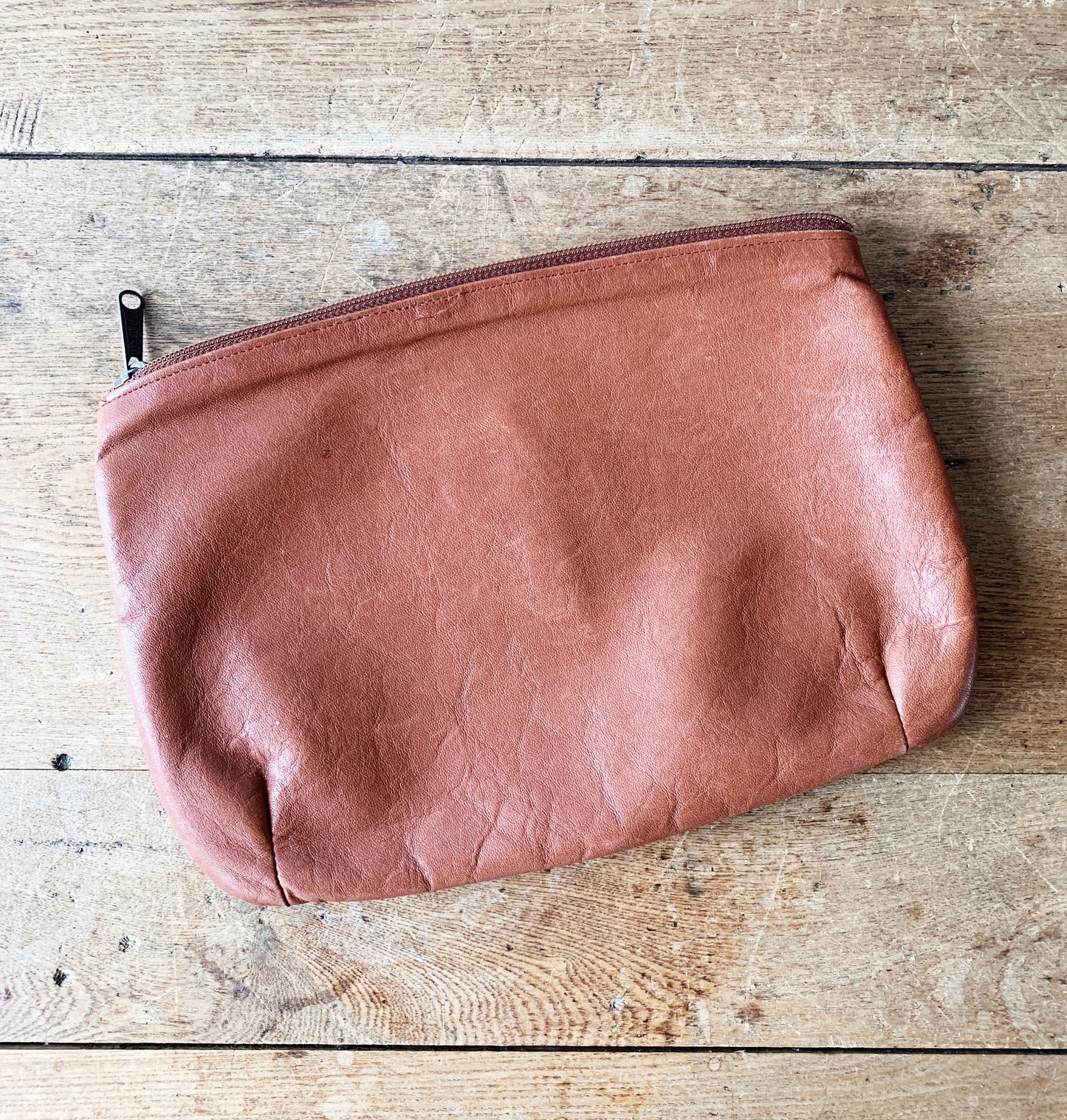 Vintage Leather Clutch