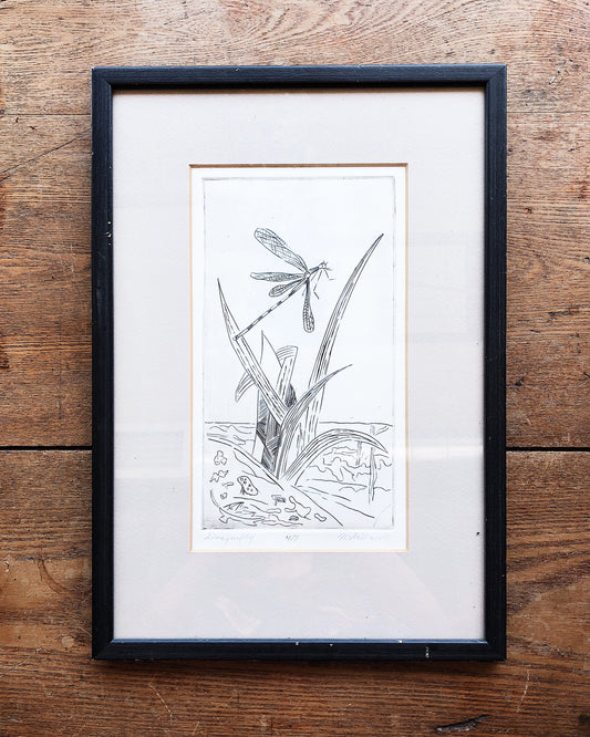Original Dragonfly Engraving