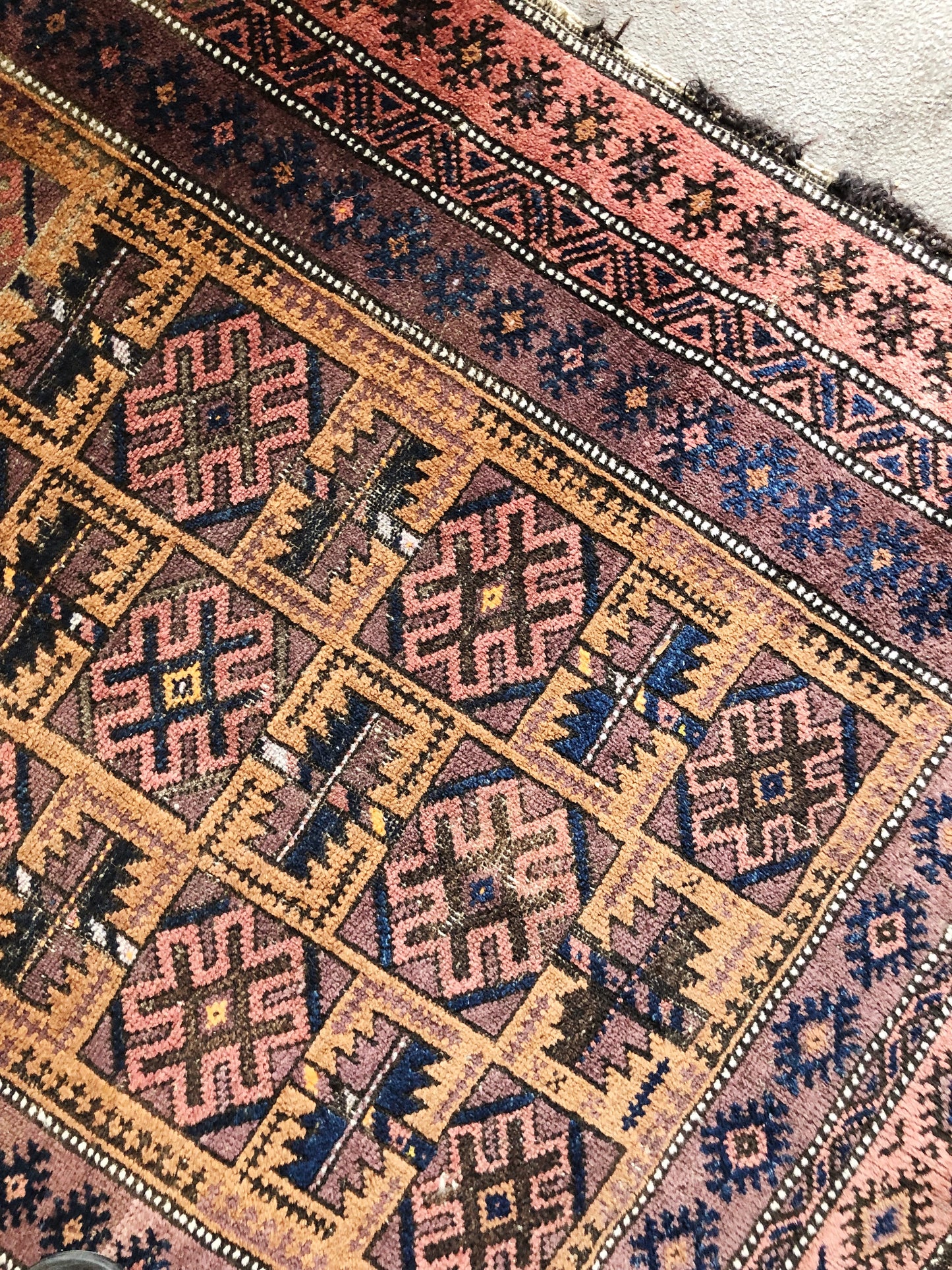 Antique Afghani Prayer Rug