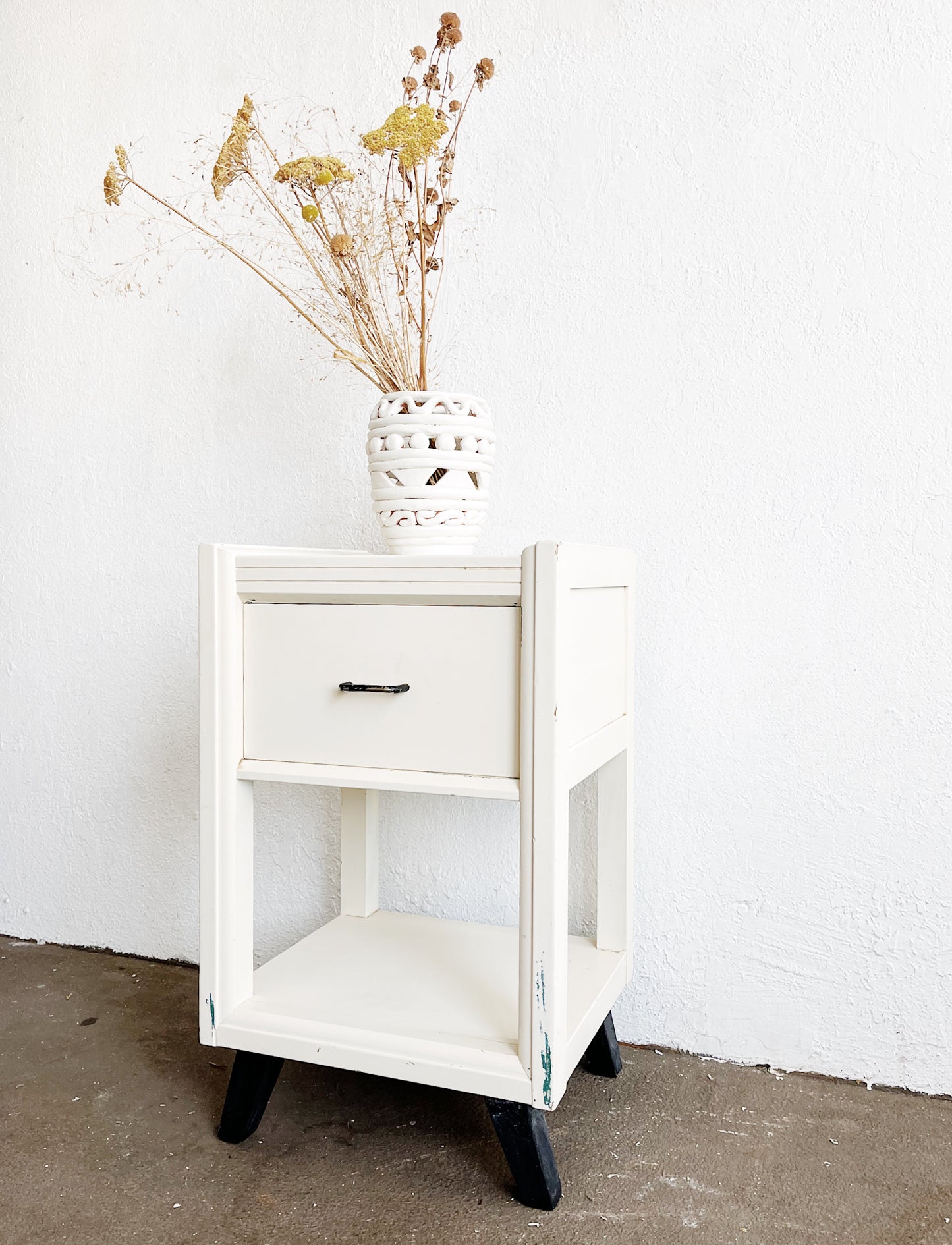 Vintage Wood Night Stand