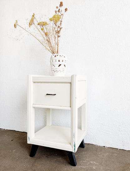 Vintage Wood Night Stand