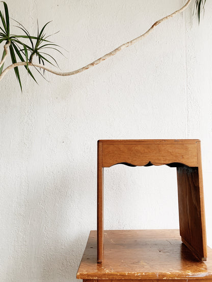 Vintage Wood Stool