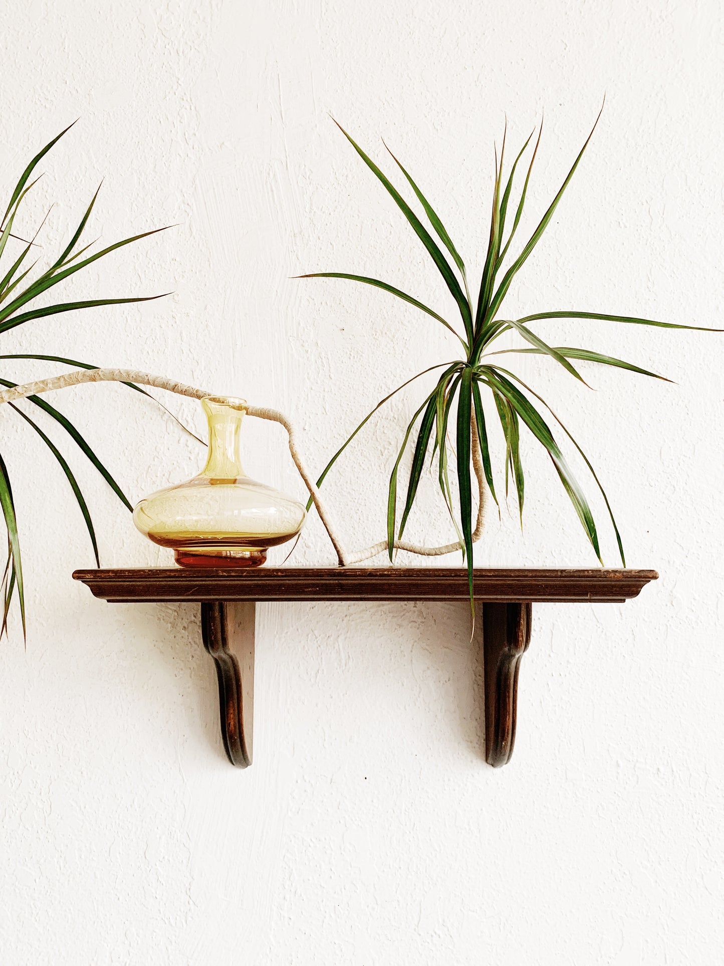 Vintage Wood Wall Shelf