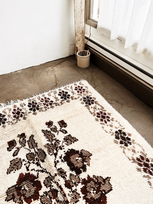 Vintage Turkish Tulu Rug