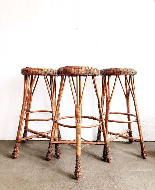 Vintage Albini Style Bar Stool