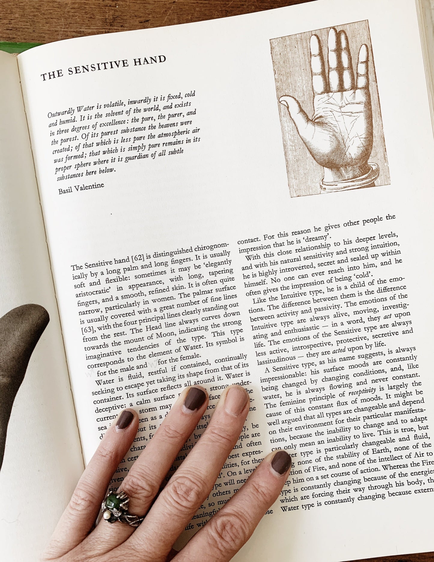 Vintage 1965 / 1973 Palmistry Book