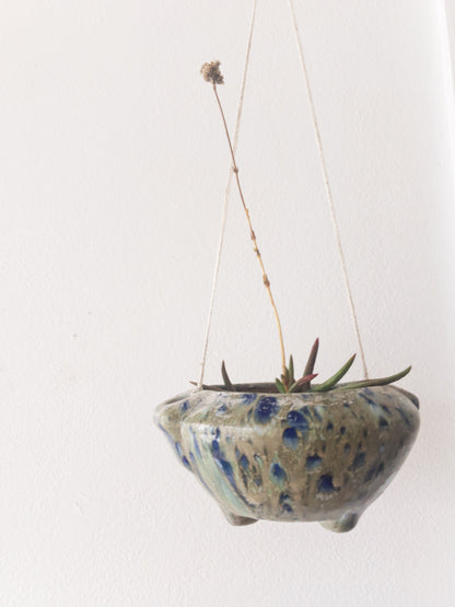Vintage Ceramic Hanging Planter