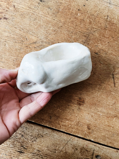 Handmade Clay Elephant Dish