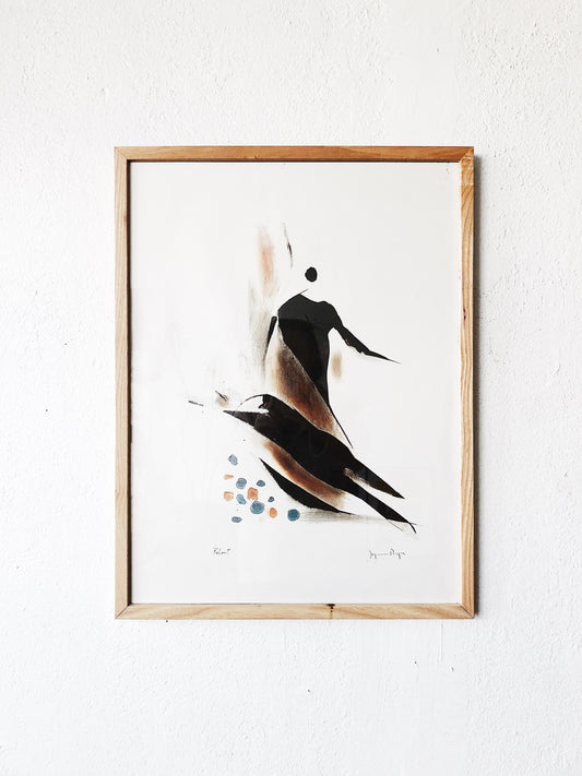 Vintage 70s Offset Lithograph ‘Le Samaritain’