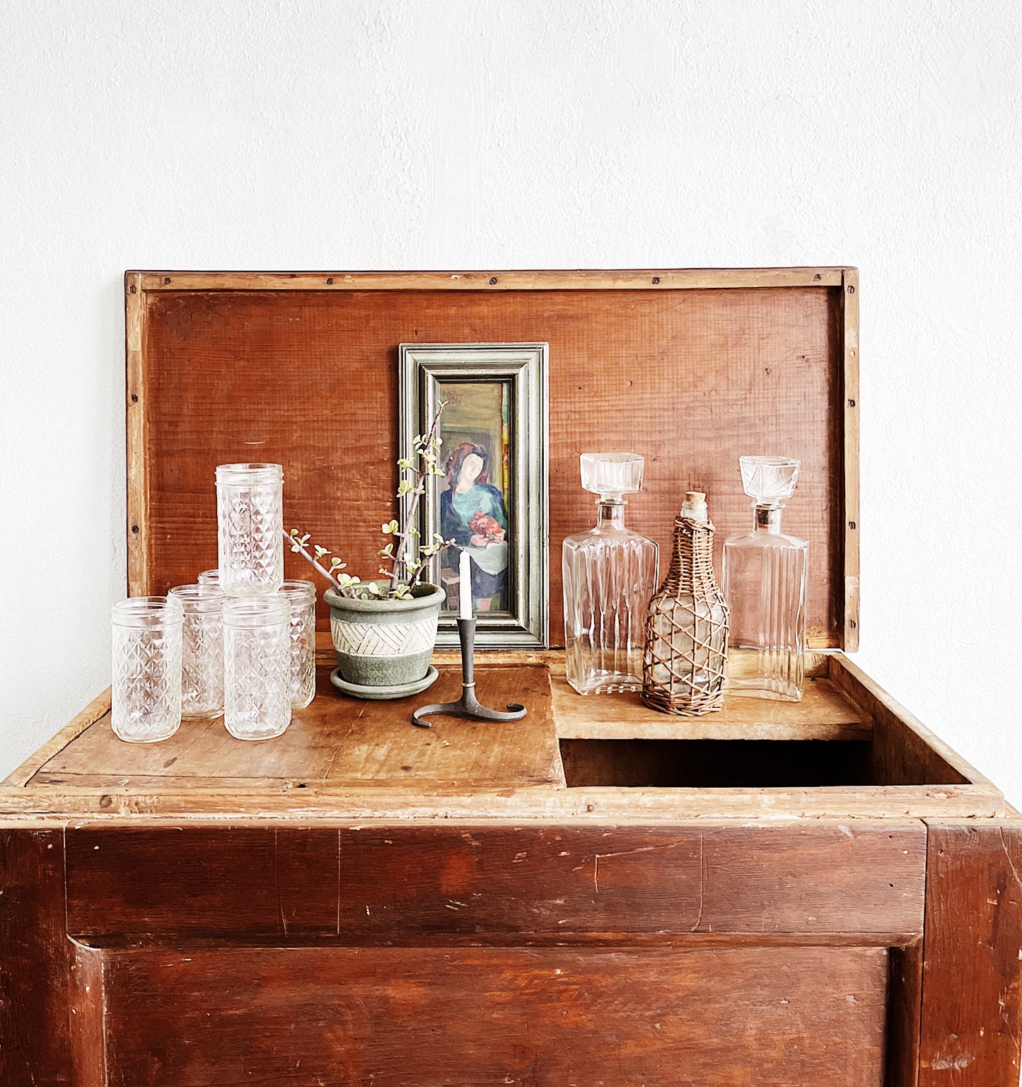 Primitive Wood Chest