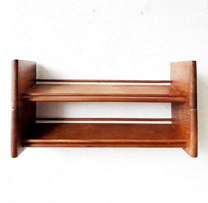 Vintage Wall Hung Danish Rack