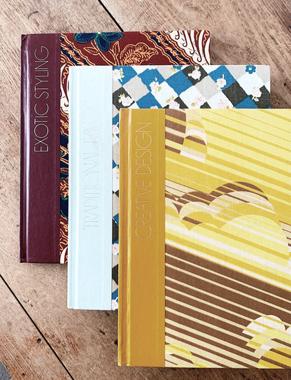 Vintage Sewing Book Set