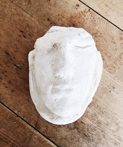 Vintage Handmade Face Sculpture