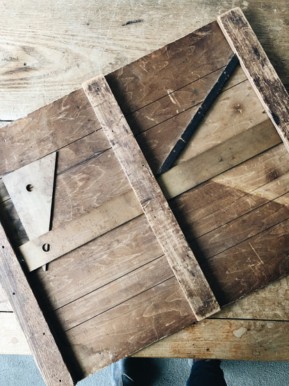 Antique Drafting Pallet