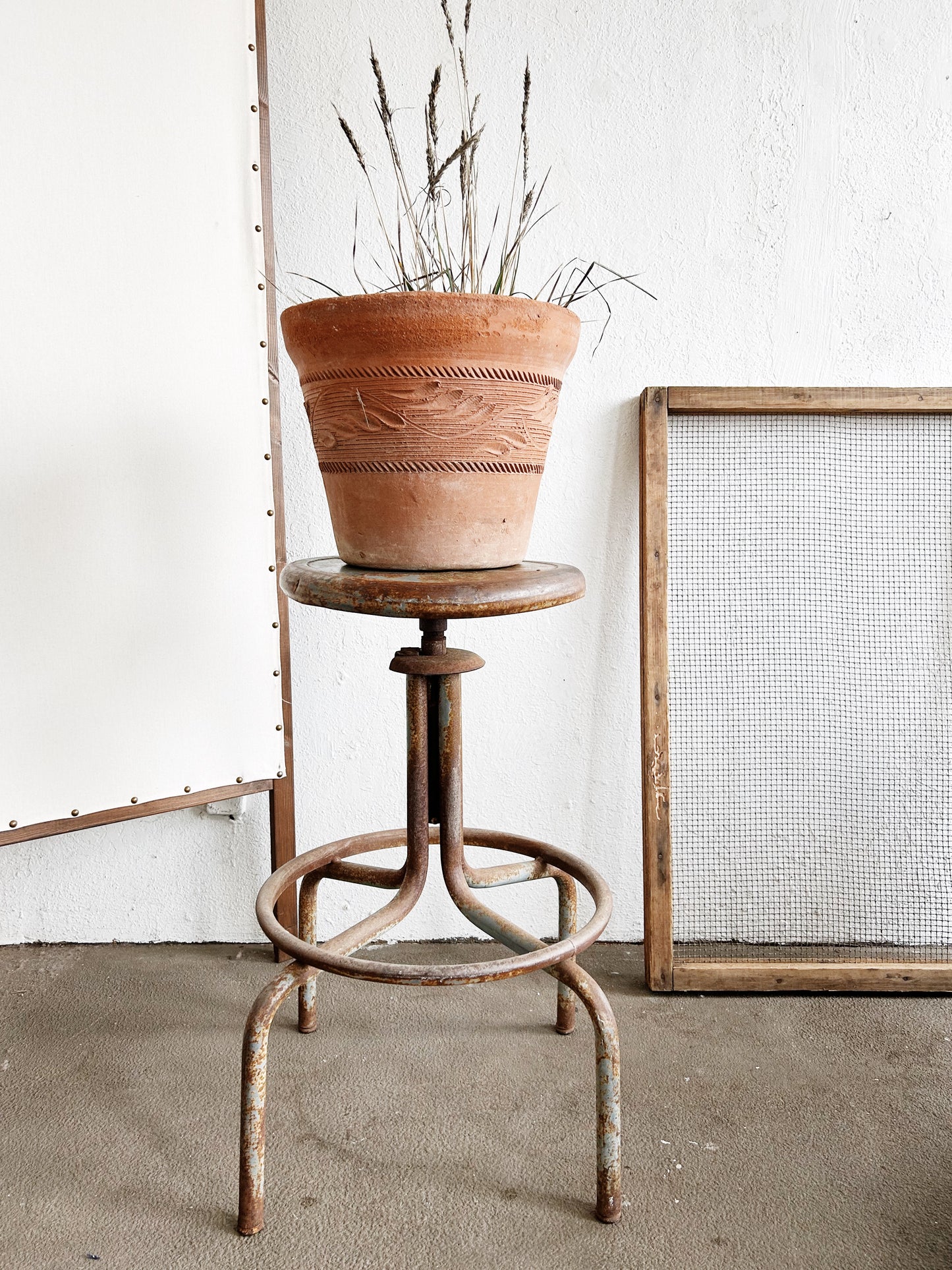 Large Vintage Terra Pot Mexico