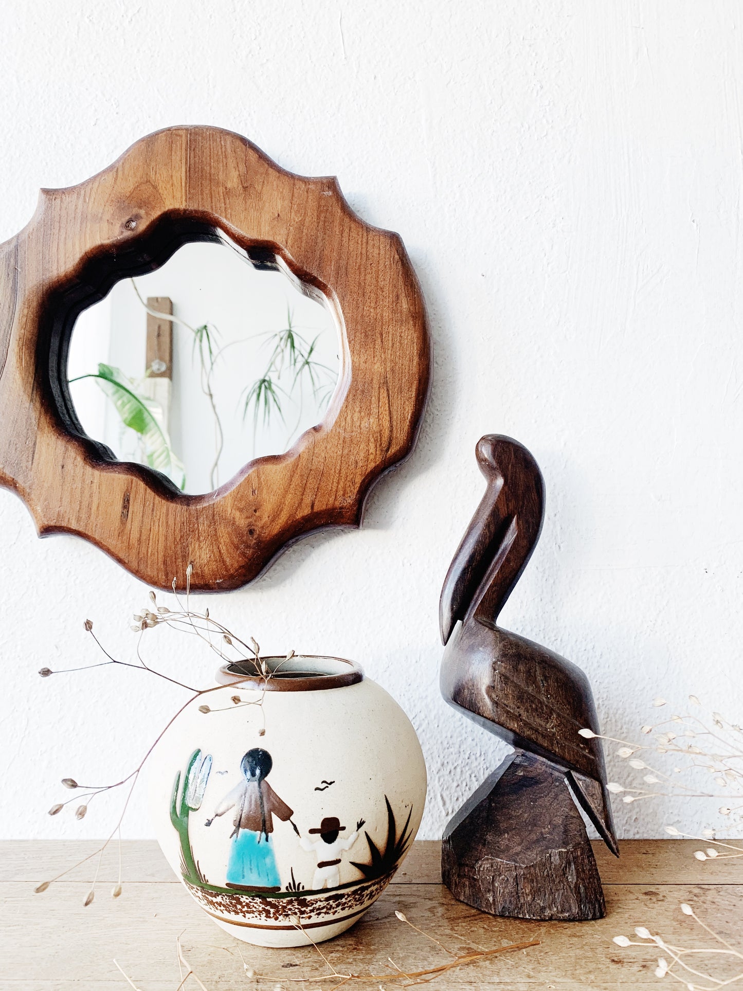 Vintage Handmade Mirror