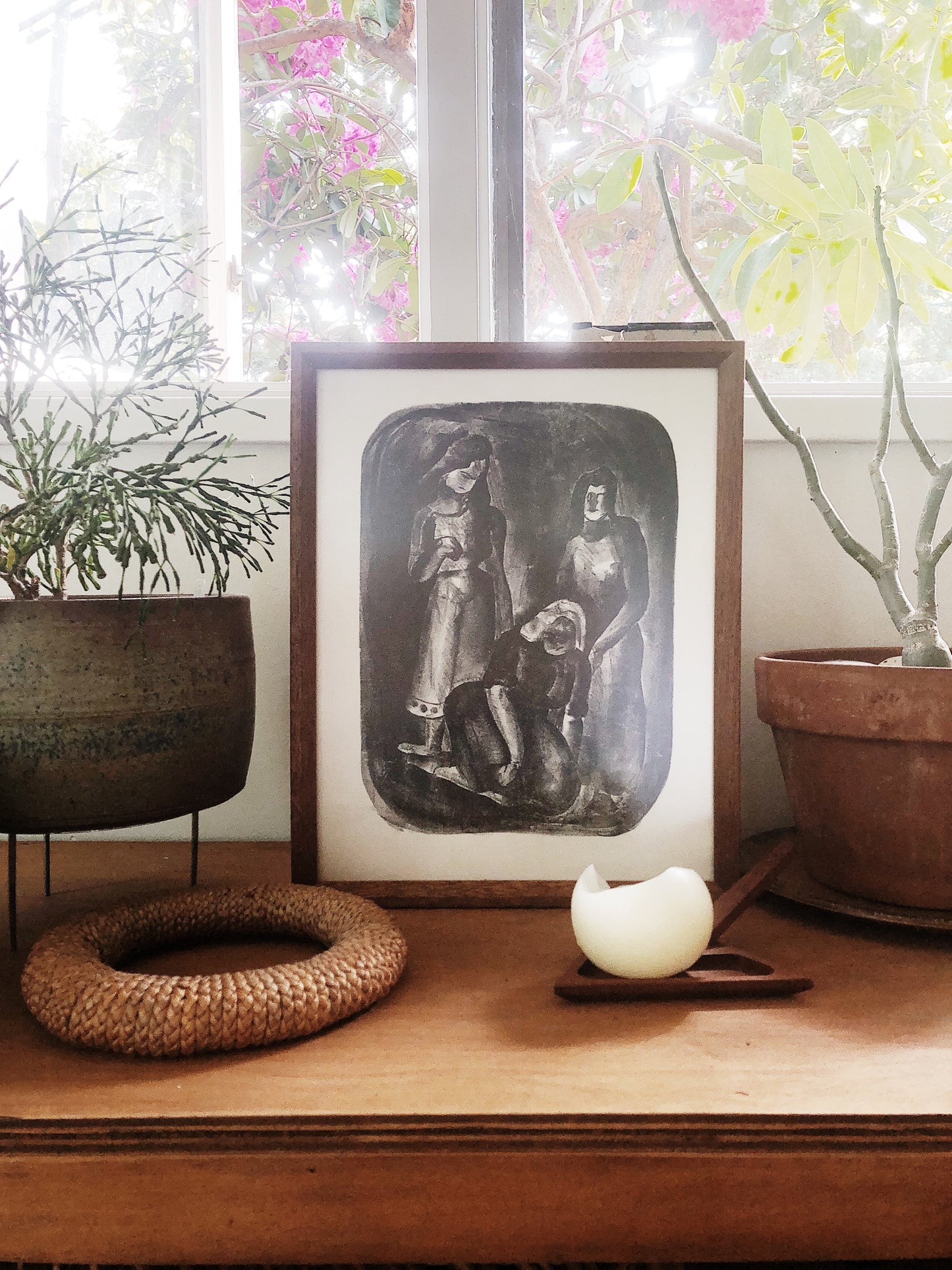 Vintage Original Etching 1967