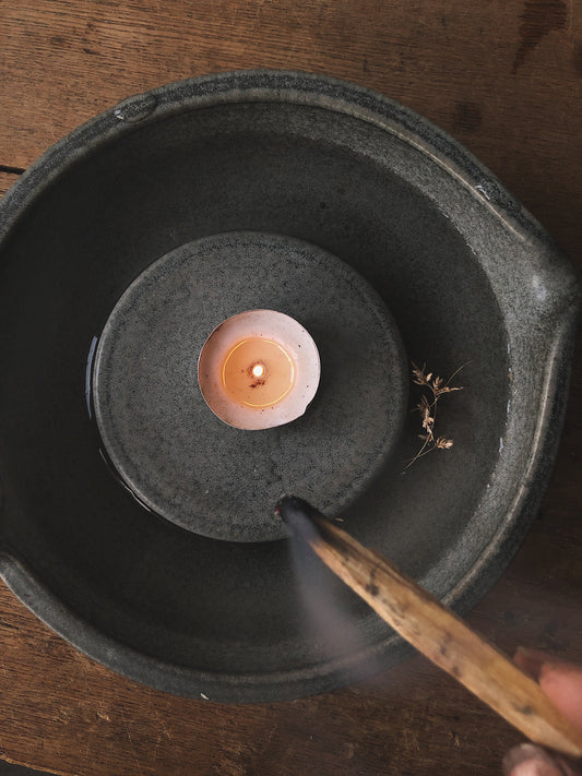 Vintage Handmade Ceramic Dish