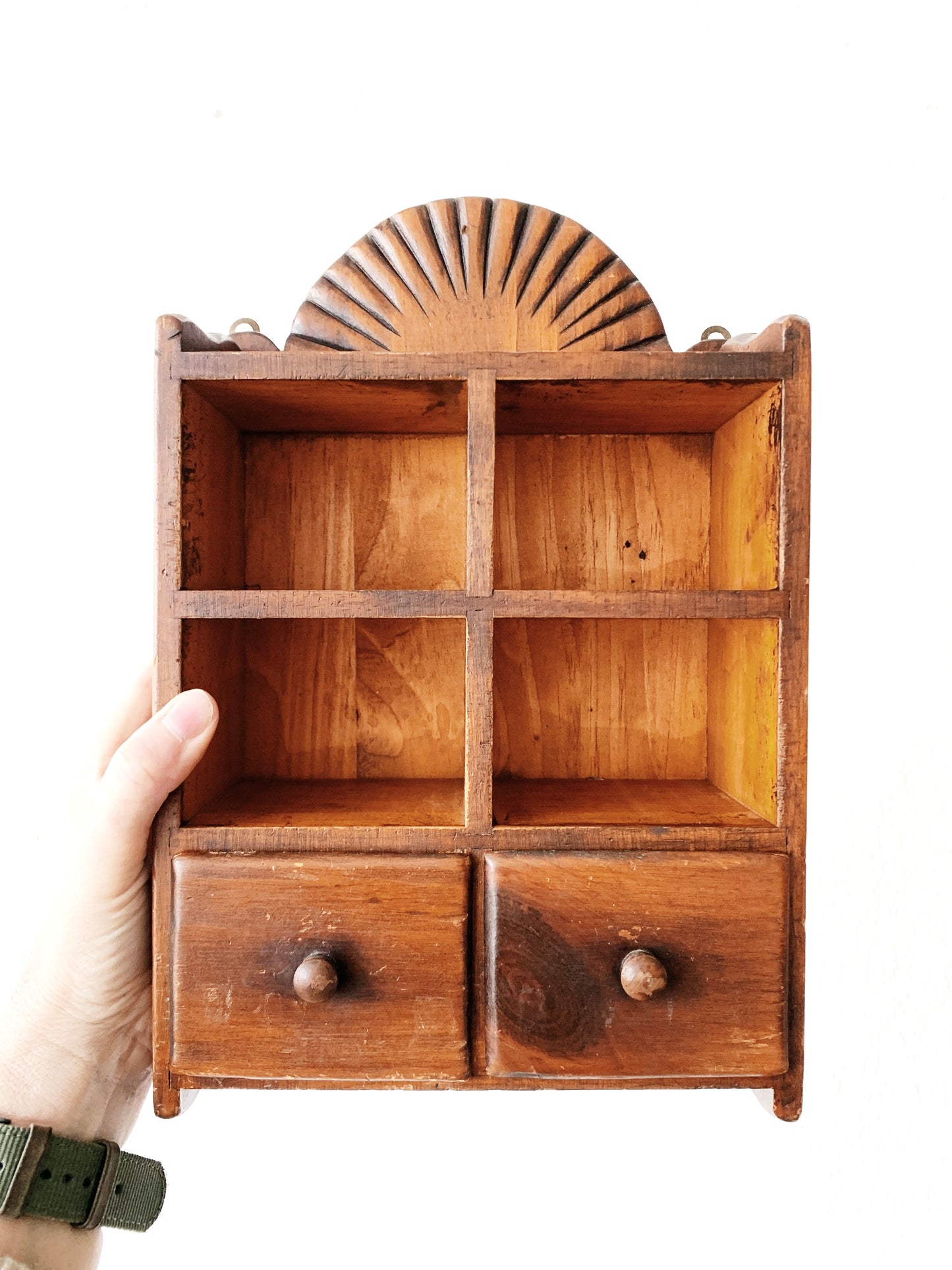 Rustic Vintage Wood Shelf