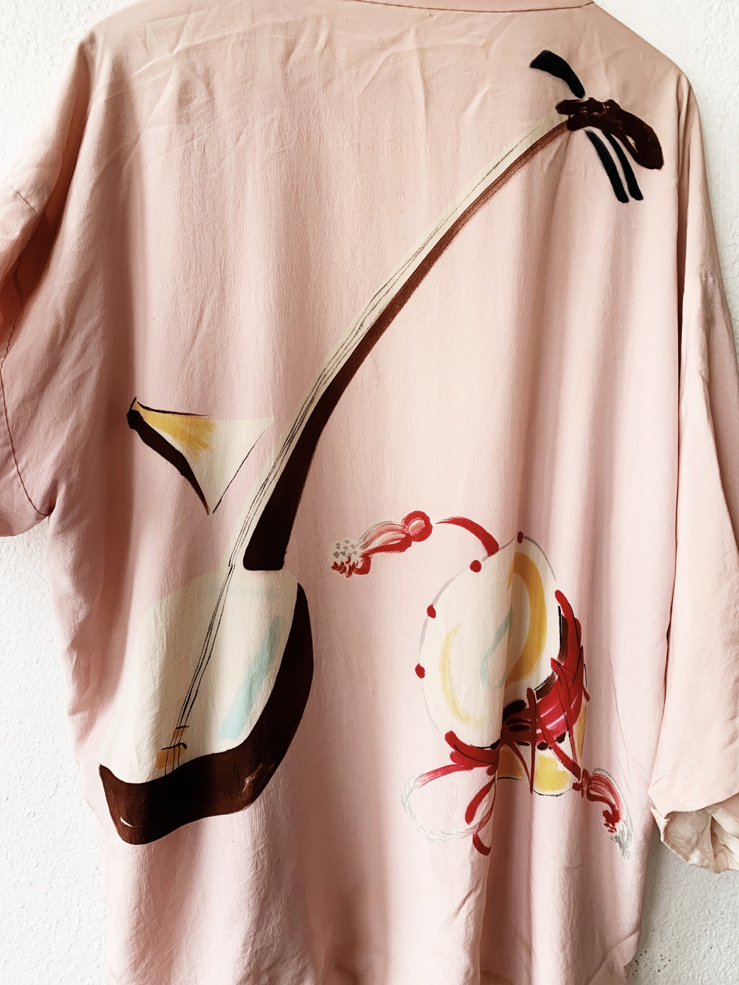 Vintage Hand Painted Silk Kimono