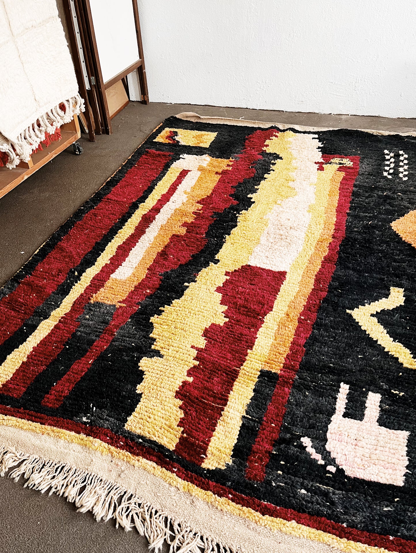 Vintage Moroccan Berber Rug