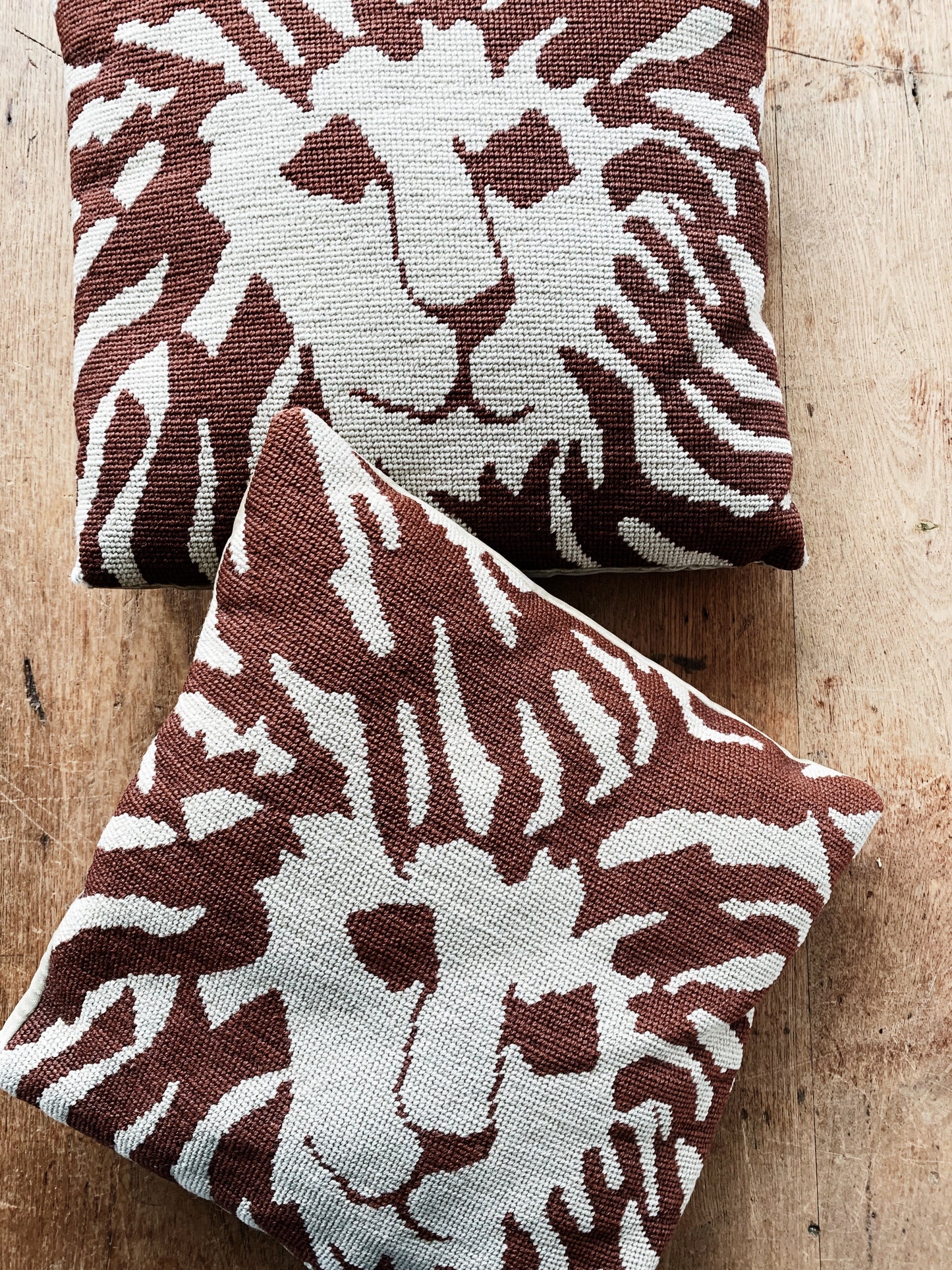 Vintage Anne Klein Tapestry Pillow