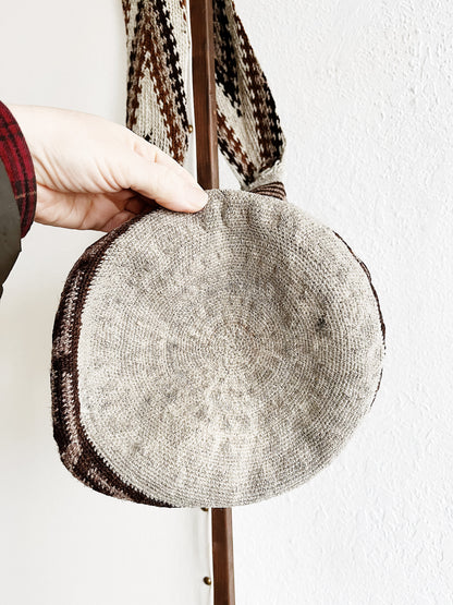 Vintage Woven Bucket Bag