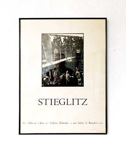 French Alfred Stieglitz Museum Poster
