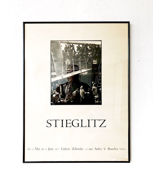French Alfred Stieglitz Museum Poster