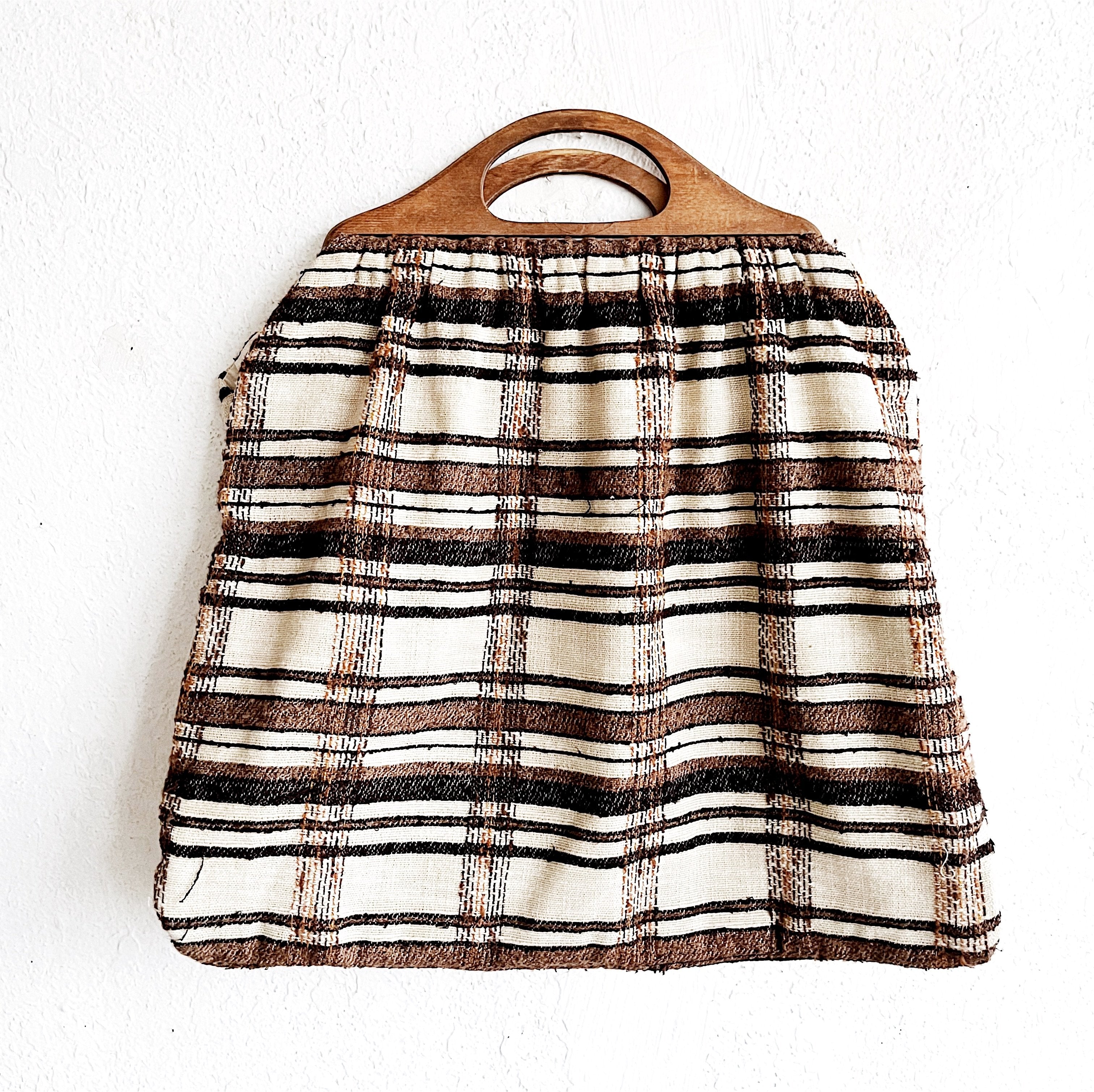 Oversized Vintage Handmade Tote Bag