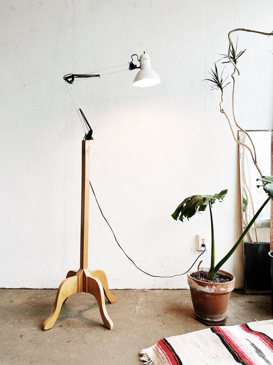 Custom Pieced Floor Lamp