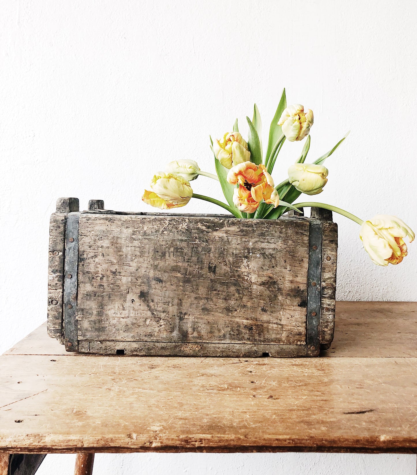Industrial Wood Crate