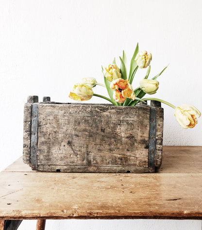 Industrial Wood Crate