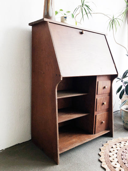 Vintage Handmade Secretary Desk