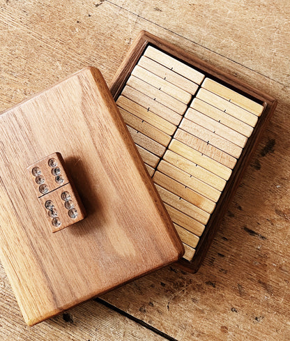 Handmade Dominoes with Box