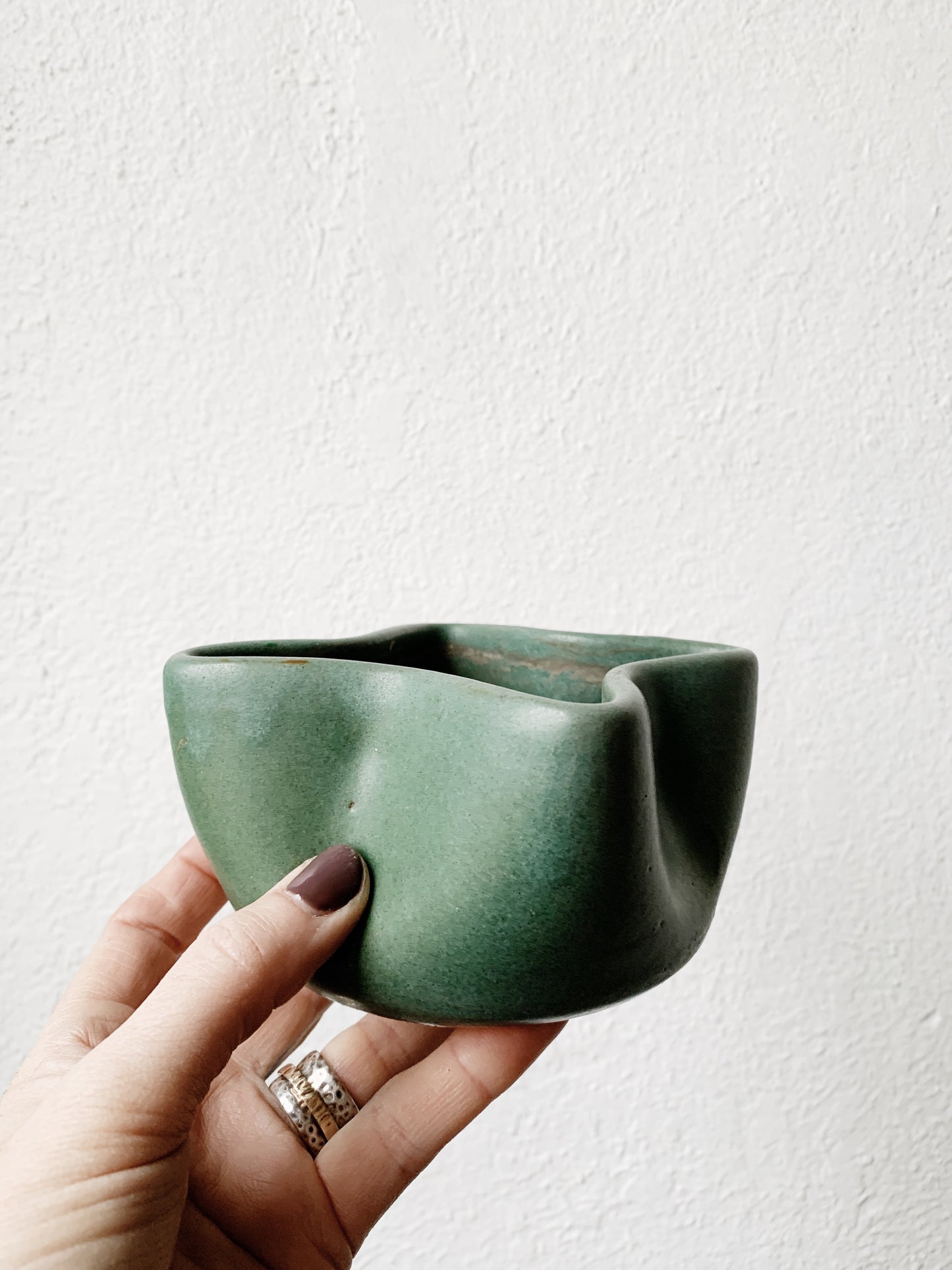 Wavy Handmade Ceramic Pot