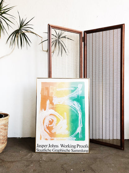 Mid Century Folding Screen
