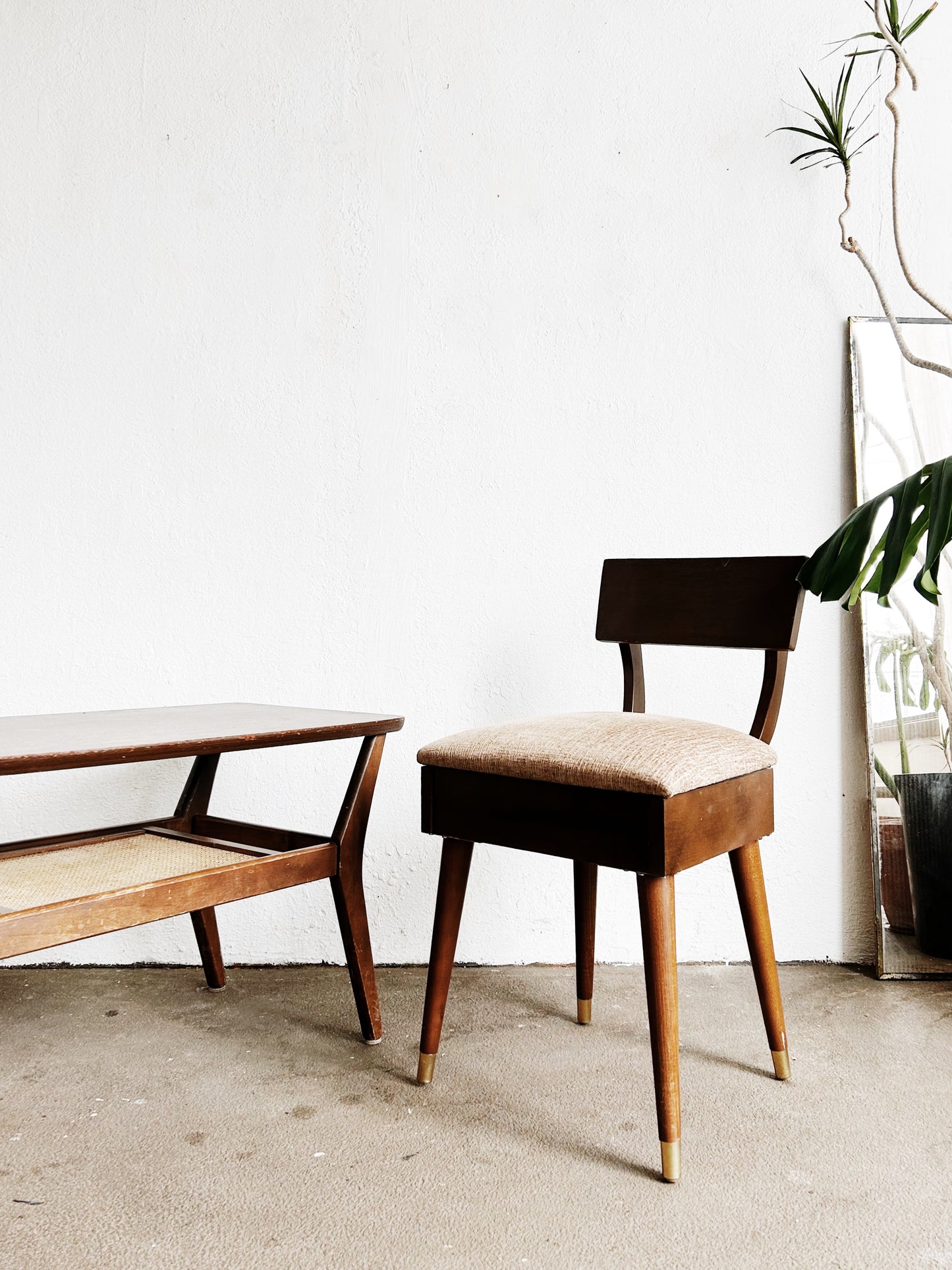 Mid Century Sewing Chair