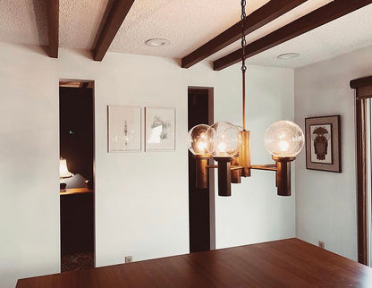 Mid Century Chandelier