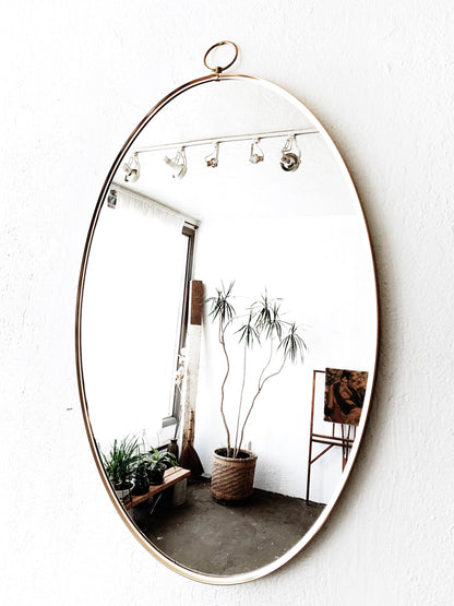 Vintage Oval Or Dressing Mirror