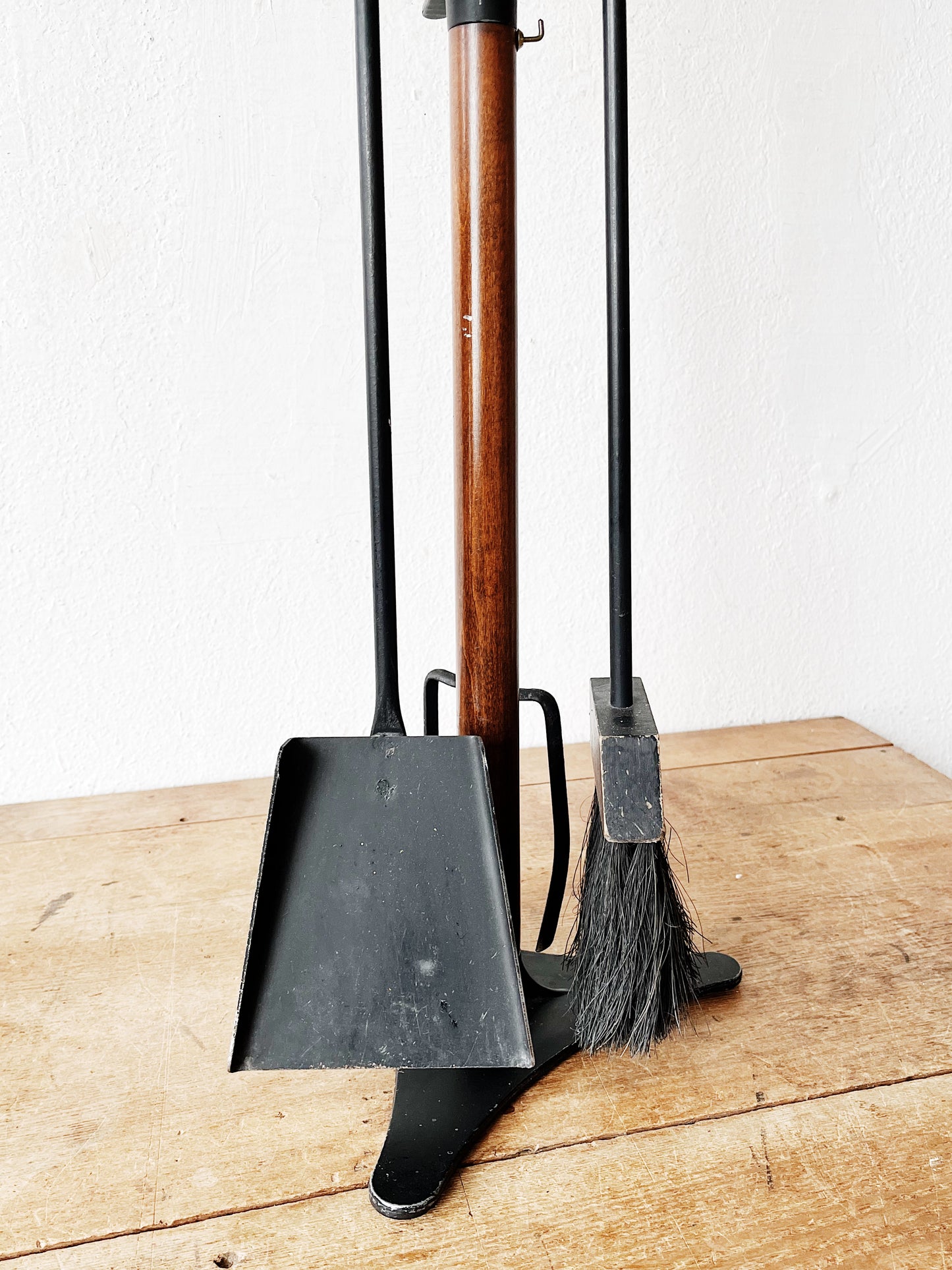 MCM Fireplace Tool Set