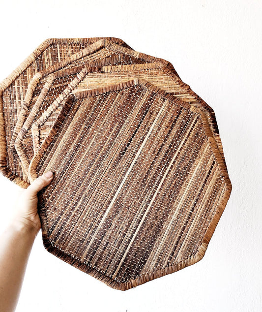Vintage Set of Octagonal Mats