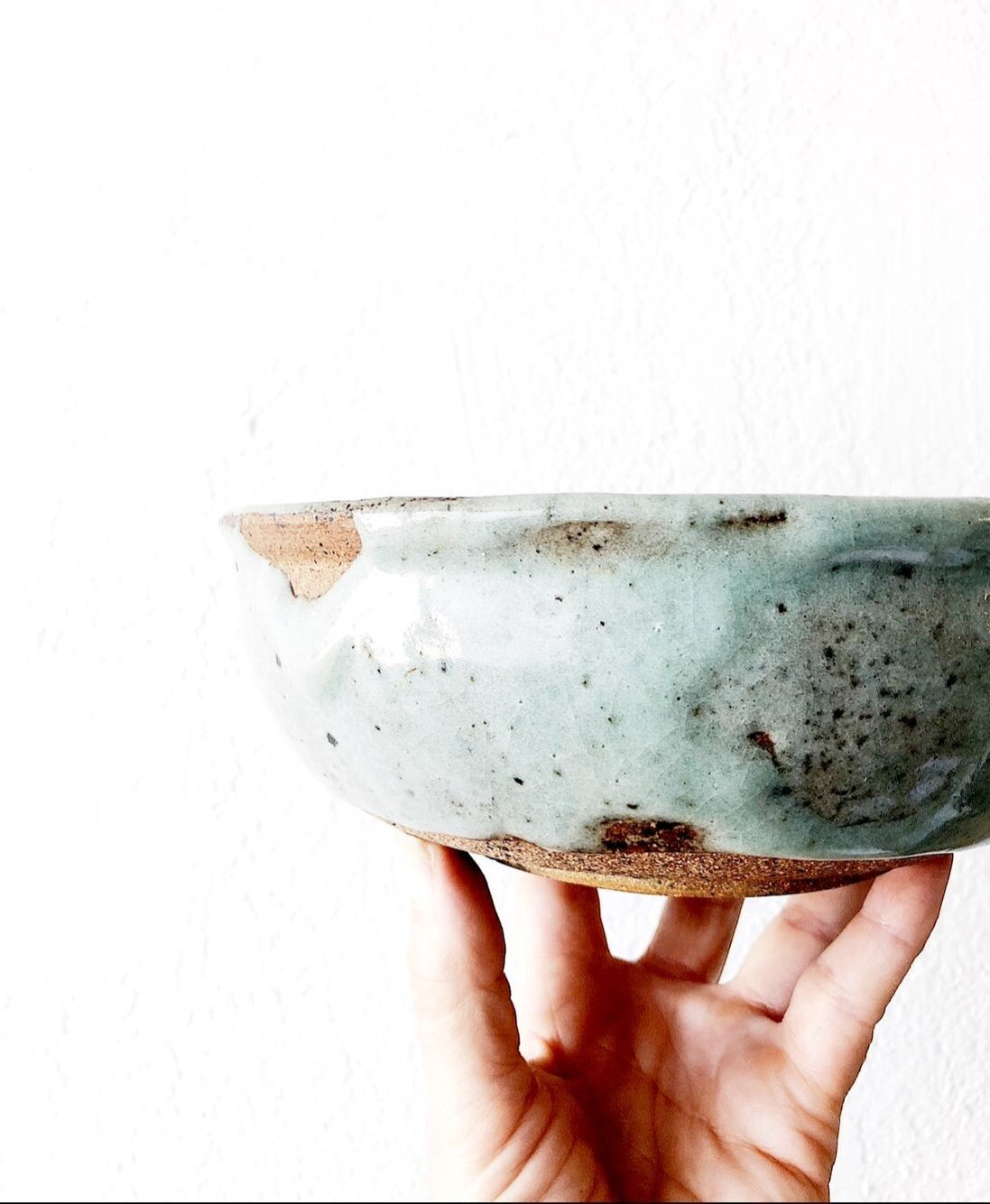 Vintage Handmade Ceramic Bowl