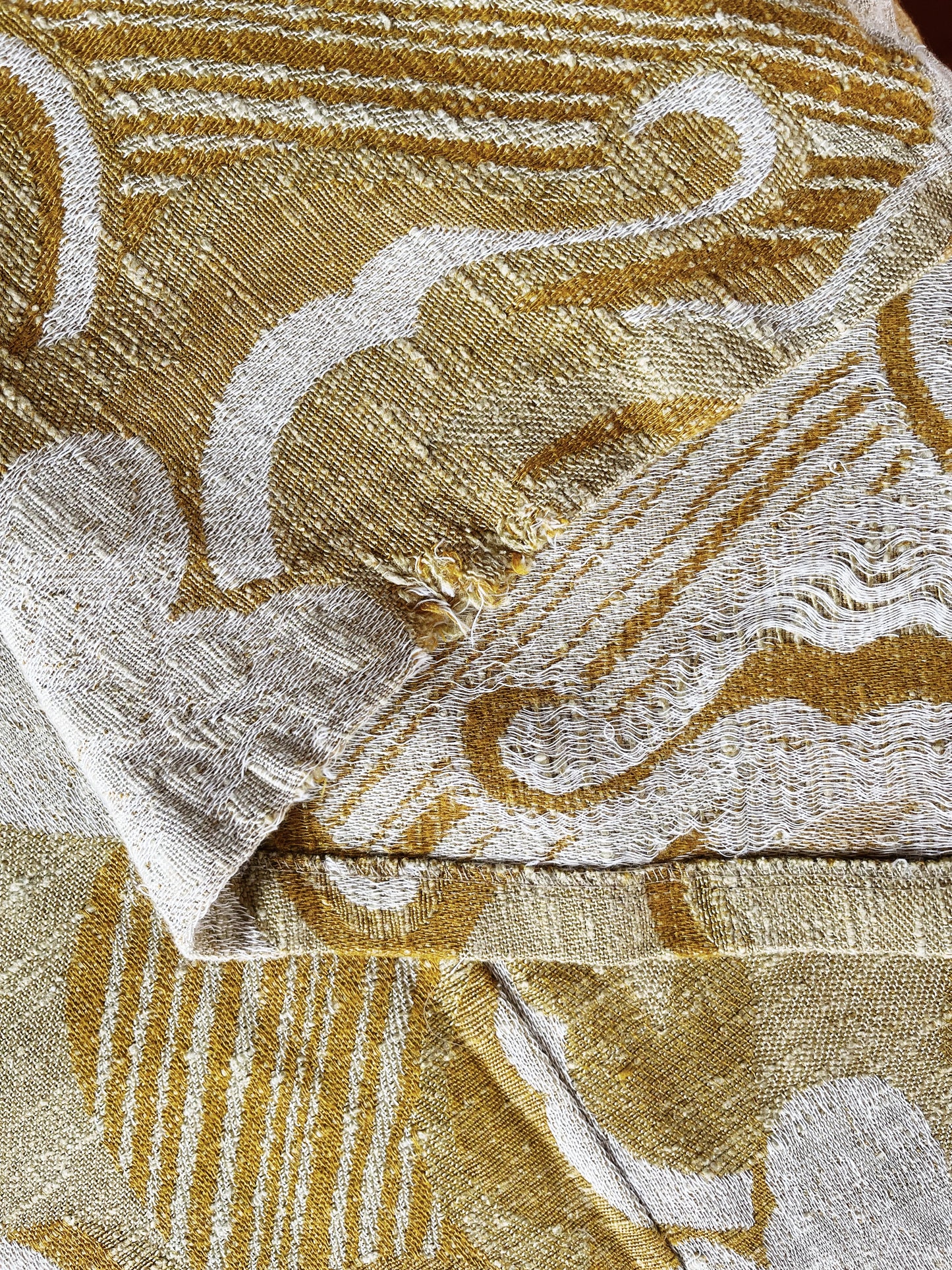 Vintage Jacquard Bedspread