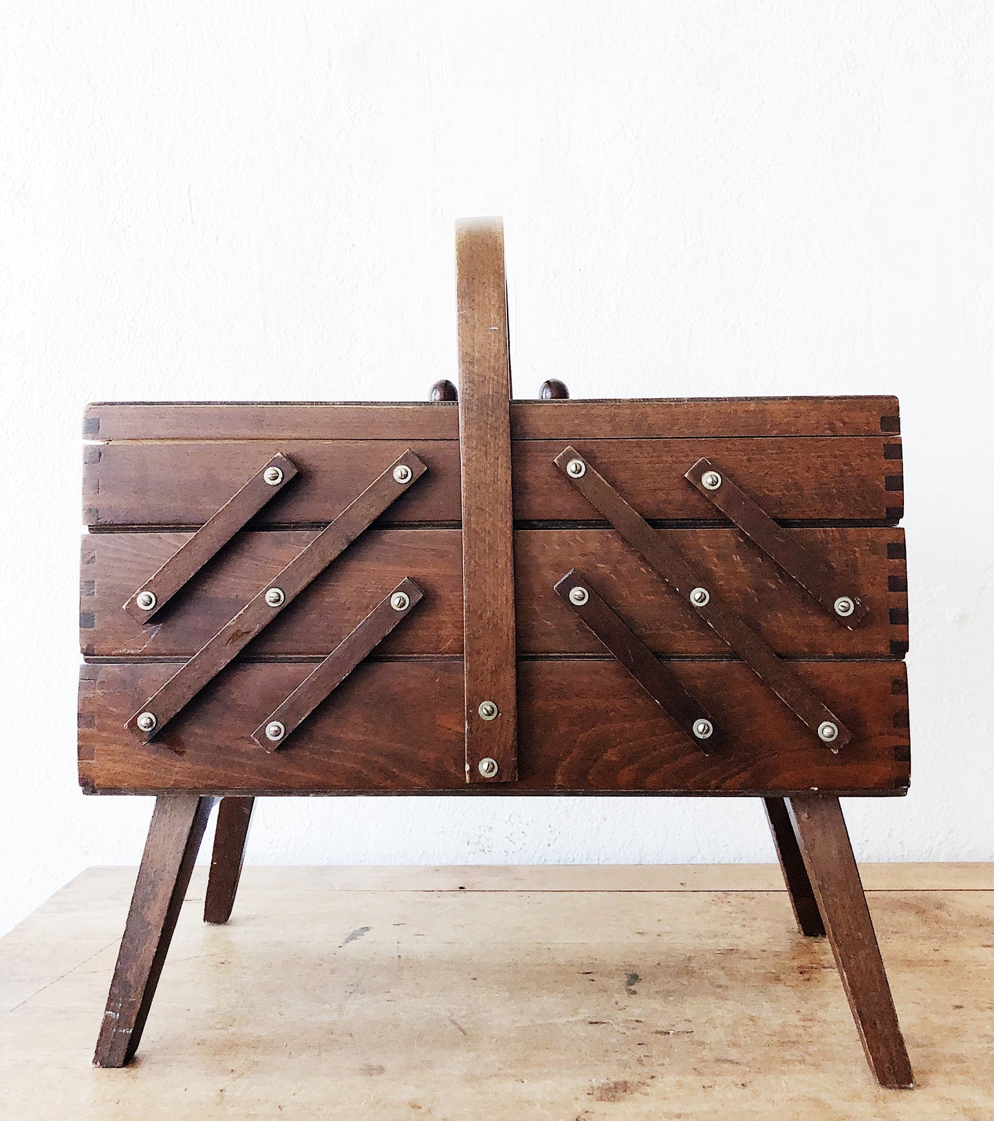 Mid Century Sewing Chest