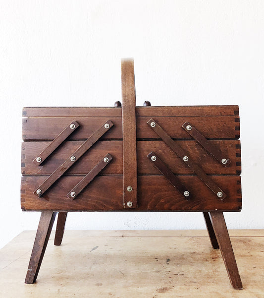 Mid Century Sewing Chest
