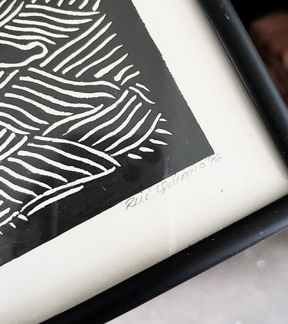 Original Linocut