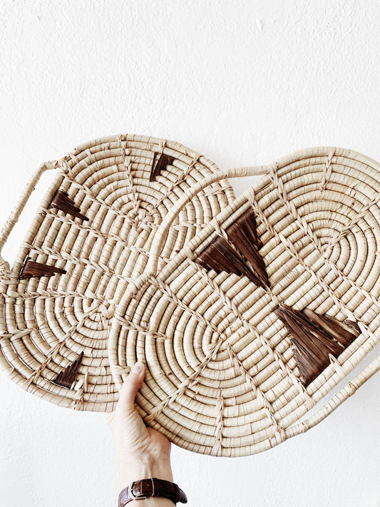 Vintage Flat Coil Baskets