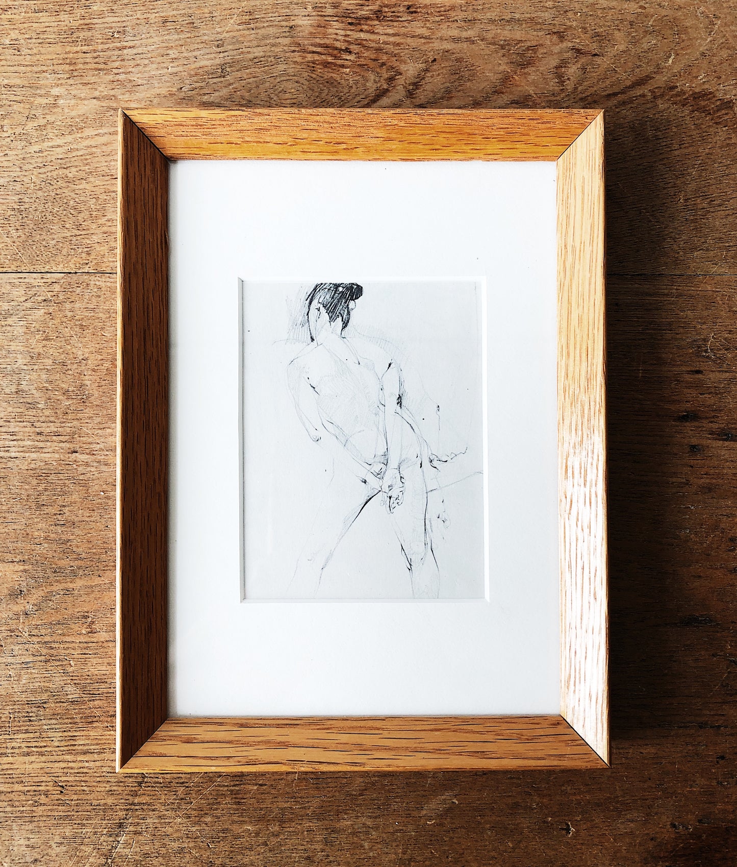 Vintage Mid Century Framed Lithograph